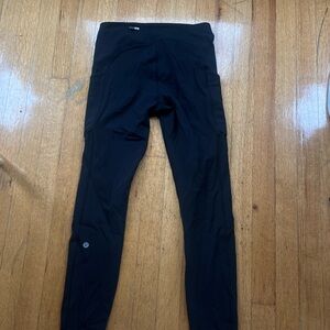Black Lululemon Speed Up Tight